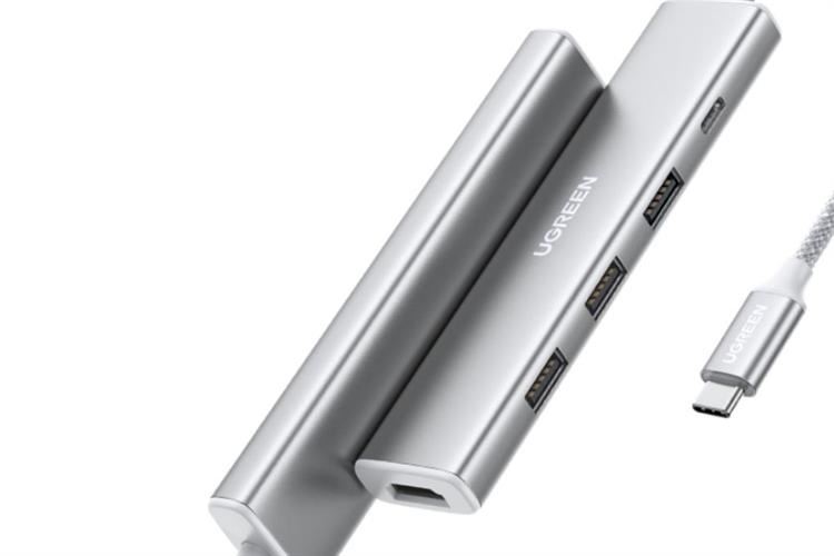 Adapter chuyển đổi Type C 5 in 1 Ugreen CM478 35580 - Hình ảnh 4
