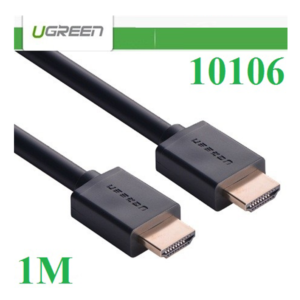 Cáp HDMI 2.0 dài 1M hỗ trợ 4K@60Hz 3D/HDR/ARC Ugreen 10106 cao cấp