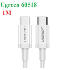 Cáp sạc, dữ liệu USB Type-C to USB Type-C dài 1M hỗ trợ PD 60W Ugreen 60518